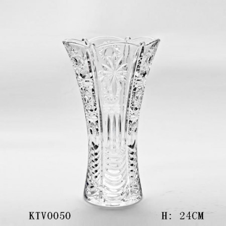 Vaso Decorado de Vidro ref. KTV0050